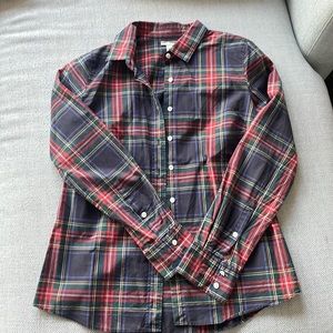 J.Crew Tartan plaid button shirt